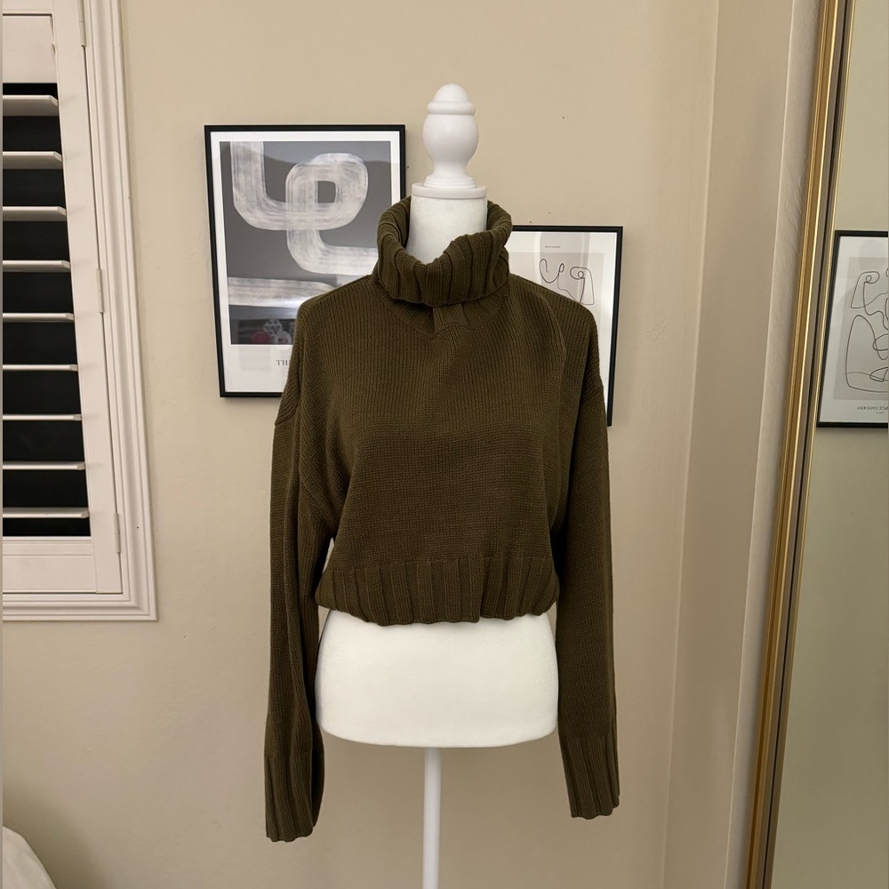 Knitted Turtleneck Sweater